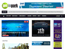 Tablet Screenshot of inparkmagazine.com
